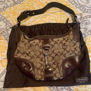 Authentic COACH shoulder purse